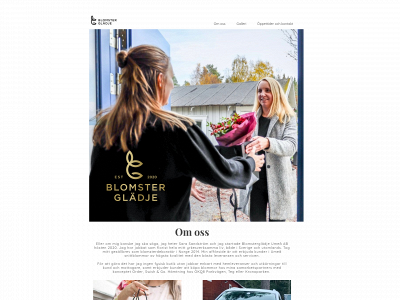 blomstergladjeumea.se snapshot