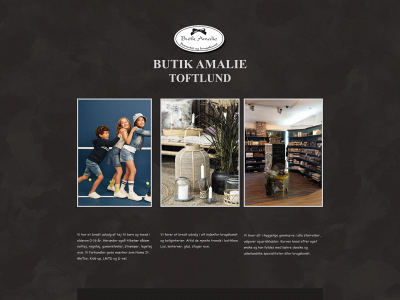 butikamalie.dk snapshot