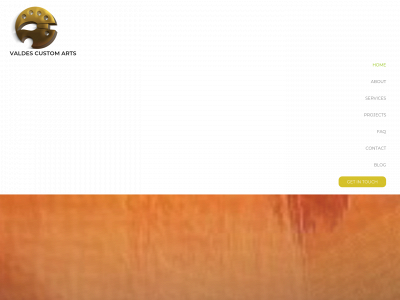 valdescustomarts.com snapshot