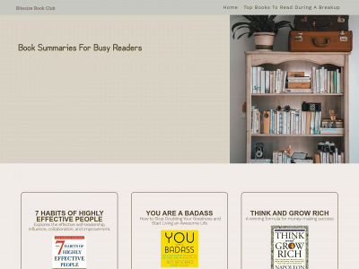 bitesize-book-club.com snapshot