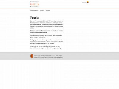 foresta.lt snapshot