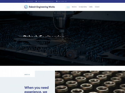 rakeshengineeringworks.com snapshot