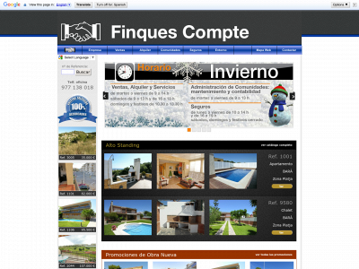 www.finquescompte.es snapshot