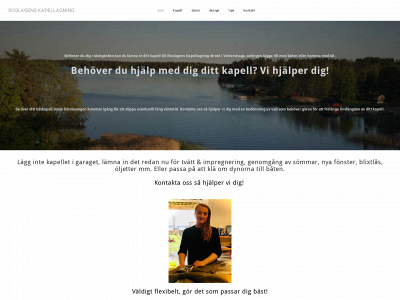 roslagenskapellagning.se snapshot