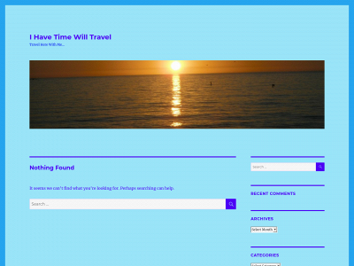 ihavetimewilltravel.com snapshot