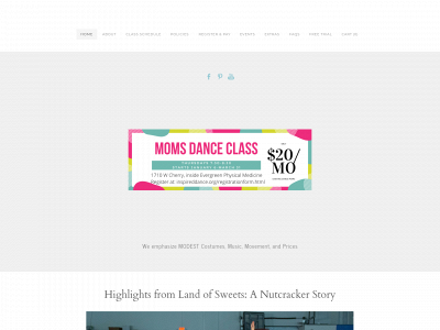 www.inspireddance.org snapshot