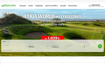 golfparadis.de snapshot