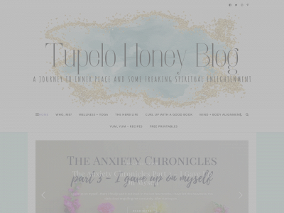 tupelohoneyblog.com snapshot