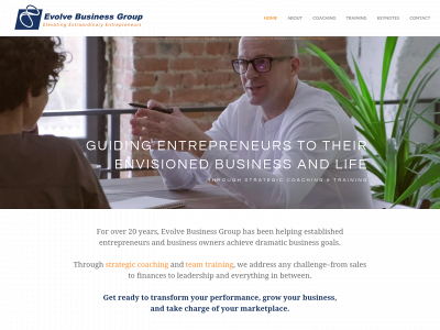 www.evolvebusinessgroup.com snapshot