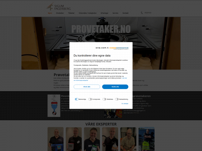 provetaker.no snapshot