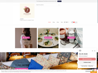 jolieable.com snapshot