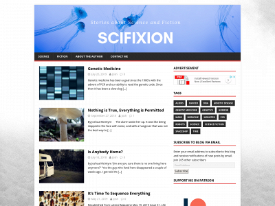 scifixion.com snapshot