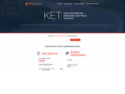 ketbilietas.lt snapshot