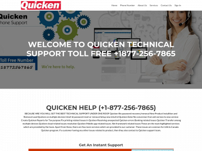 quickentechnicalsupport.org snapshot