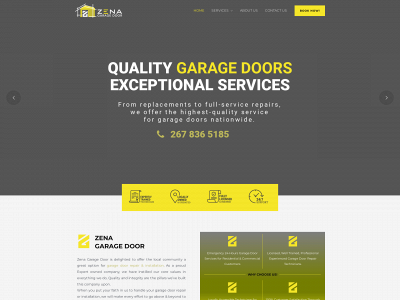 zenagaragedoorrepair.com snapshot