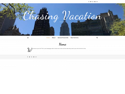 chasingvacation.com snapshot
