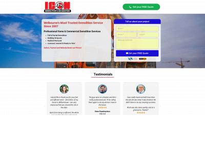 icondemolition.com.au snapshot