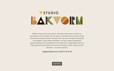 studiobakvorm.nl snapshot