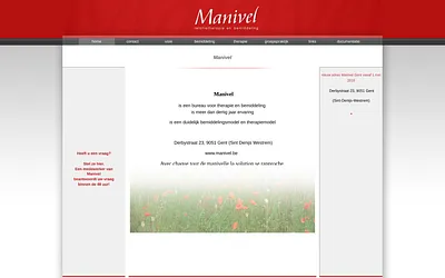 manivel.be snapshot