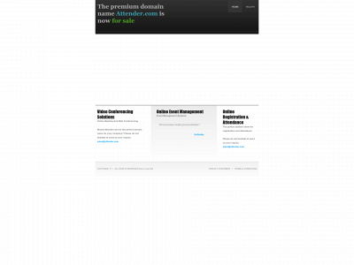 attender.com snapshot