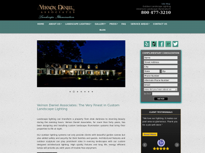 vernondaniel.com snapshot