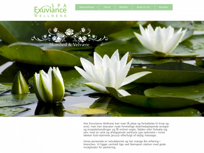 exuviancewellness.dk snapshot