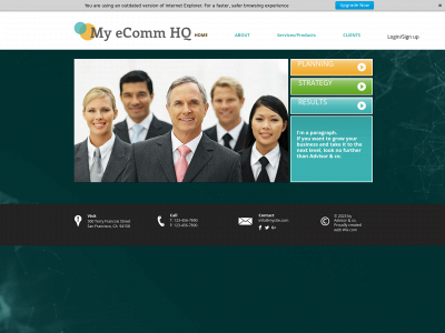 myecommhq.com snapshot