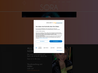iamsora.com snapshot