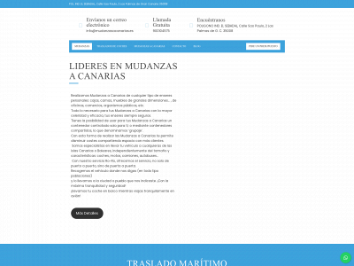 mudanzasacanarias.es snapshot