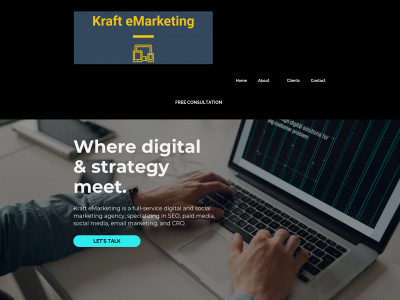 kraftemarketing.com snapshot