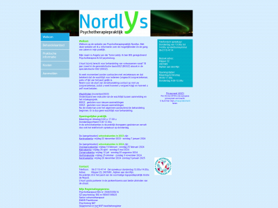 psychotherapiepraktijknordlys.nl snapshot