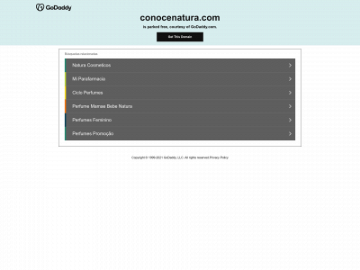conocenatura.com snapshot