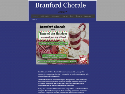branfordchorale.com snapshot