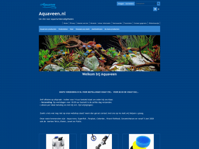 aquaveen.nl snapshot