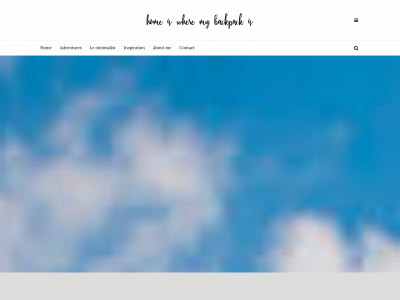 homeiswheremybackpackis.com snapshot