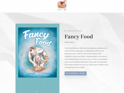 fancyfoodchildrensbook.com snapshot