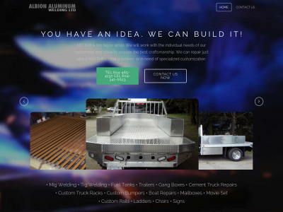albionaluminum.com snapshot