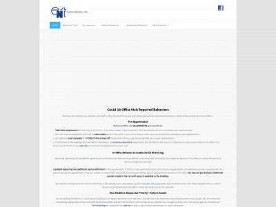 entspecialists.com snapshot