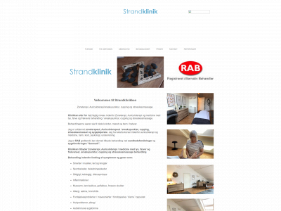strandklinik.dk snapshot
