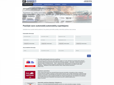 automobiliusupirkejai.lt snapshot