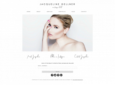 jacquelinegellner.com snapshot