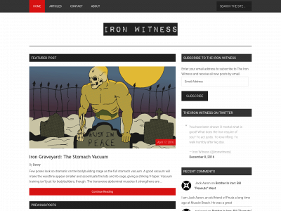 theironwitness.com snapshot