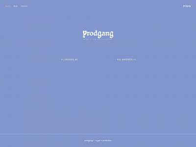 prodgang.com snapshot