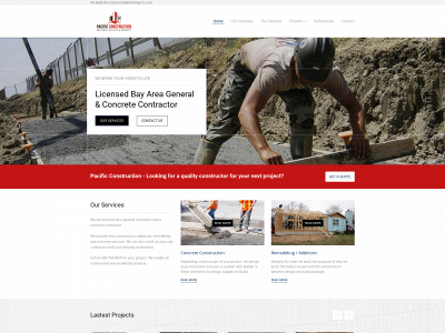 pacificconstructionca.com snapshot
