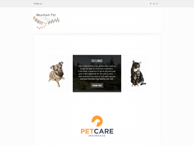 mountainpetllc.com snapshot