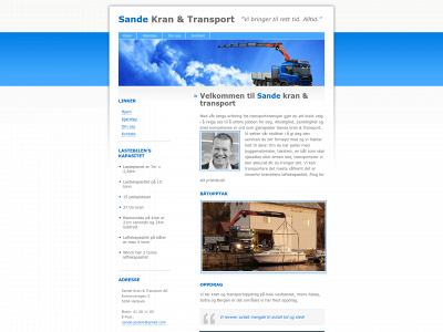 sande-kranbil.no snapshot