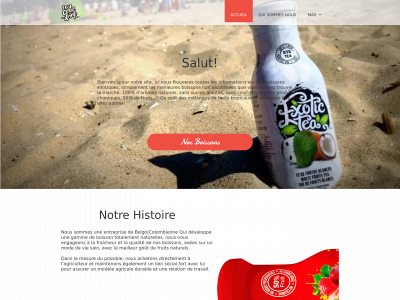 exoticdrink.be snapshot