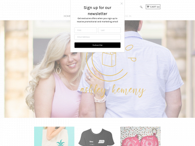 www.ashleykemeny.com snapshot