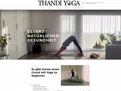 thandiyoga.com snapshot