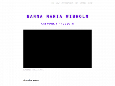 nannamariawibholm.com snapshot
